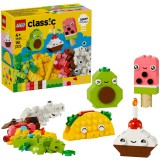 LEGO&reg; Classic - Prieteni alimentari creativi 11039, 150 piese