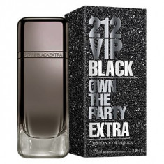 Carolina Herrera 212 VIP Black Extra EDP 100 ml pentru barbati foto