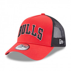 Sapca New Era a-frame trucker team script chicago bulls-Cod 78784547