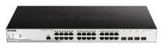 D-Link Switch DGS-1210-28P/ME, 24 porturi Gigabit PoE Base-T, 4 porturi