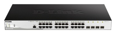 D-Link Switch DGS-1210-28P/ME, 24 porturi Gigabit PoE Base-T, 4 porturi foto