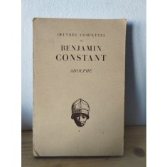 Benjamin Constant - Adolphe