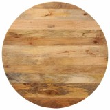 vidaXL Blat de masă rotund, &Oslash; 90x3,8 cm, lemn masiv de mango brut