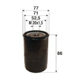 Filtru ulei VALEO 586002