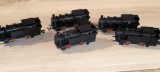 5 LOCOMOTIVE PT TRENULET ELECTRIC SCARA TT 12 MM DEFECTE INCOMPLETE