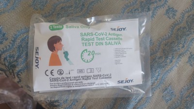 Teste salivă Covid Sejoy foto
