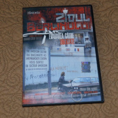 DVD film documentar ZIDUL BERLINULUI Evadarea catre libertate/HISTORIA