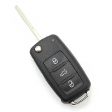 Cumpara ieftin Volkswagen - Carcasă cheie tip briceag, cu 3 butoane, 2010 + (MK6) - CARGUARD