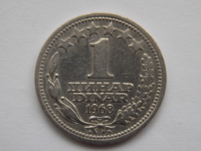 1 DINAR 1968 IUGOSLAVIA