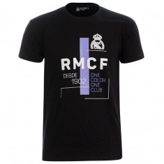 Real Madrid tricou de bărbați Desde 1902 black - XXL