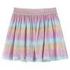 Fustă de copii, multicolor, 140, vidaXL