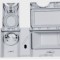 Compartiment detergent masina de spalat vase Electrolux ESL4201LO 140000775027