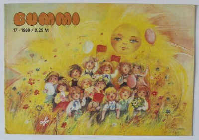 BUMMI , REVISTA PENTRU COPII IN LIMBA GERMANA , No. 17 , 1989 foto