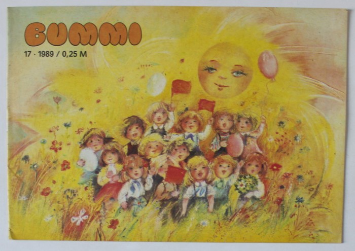 BUMMI , REVISTA PENTRU COPII IN LIMBA GERMANA , No. 17 , 1989