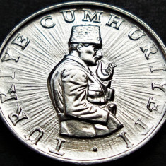 Moneda 10 LIRE - TURCIA, anul 1981 *cod 808 = UNC