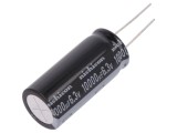 Condensator electrolitic THT 10000uF 6,3V 18x40mm