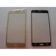 CARCASA (STICLA) GEAM SAMSUNG A700 GALAXY A7 GOLD ORIG CHINA