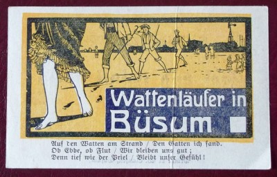 Germania notgeld 25 pfennig 1921 B&amp;uuml;sum ** foto