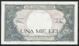 Y937 BANCNOTA 1000 LEI MARTIE 1943 APROAPE NECIRCULATA aUNC