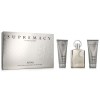 Afnan Supremacy Argint Set cadou pentru bărbați EDP 100ml + 100ml balsam după ras + 100ml gel de duș