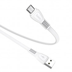 Cablu Date Micro Usb Hoco X40 Noah 1m Alb