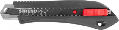 Briceag Strend Pro Premium FD782, BlackMatt, SoftTouch, 18 mm, cu rupturi foto