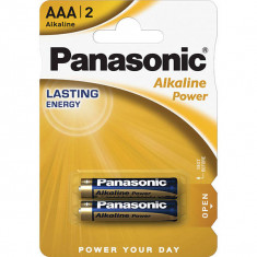 Baterii Panasonic Alkaline Power Bronze LR03/AAA 2 bucati foto