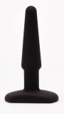 Dop Anal Clasic Black Mont, Negru, 11 cm