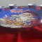 Craciun, set, serviciu platou si 10 paharele, cupe, canite pictate ,PORTELAN