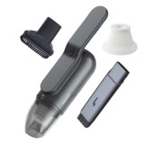 Cumpara ieftin Aspirator auto sau de uz casnic, 2 in 1, putere mare de aspiratie, cu multiple perii, portabil, fara fir, anti-acarieni, lumina UV, filtru, 80W, 13000