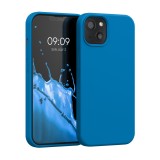 Husa pentru Apple iPhone 13, Silicon, Albastru, 55878.228, kwmobile, Carcasa