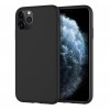 Husa silicon soft-touch compatibila cu Apple IPhone 11, Negru, ALC MOBILE