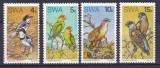 DB1 Fauna Pasari 1974 Africa de Sud West 4 v. MNH, Nestampilat