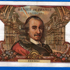 (16) BANCNOTA FRANTA - 100 FRANCS 1970 (03.09.1970), PORTRET PIERRE CORNEILLE