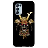 Husa compatibila cu Oppo A53 model Gold Samurai, Silicon, TPU, Viceversa, Transparent, Carcasa