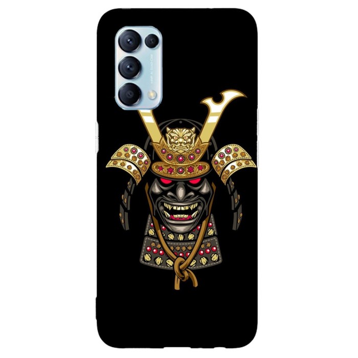 Husa compatibila cu Oppo Find X3 Lite model Gold Samurai, Silicon, TPU, Viceversa