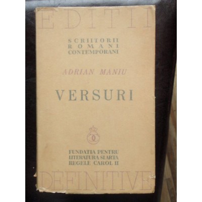 VERSURI - ADRIAN MANIU foto