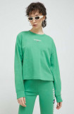 Cumpara ieftin Tommy Jeans bluza femei, culoarea verde, cu imprimeu