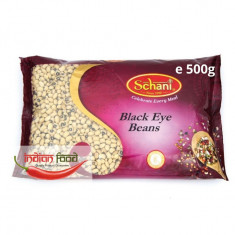 Schani Black Eye Beans Fasole alba cu ochi negru 500g