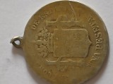 Moneda MEDALION ARGINT, UNA PESETA , ALFONSO REGELE SPANIEI, Europa