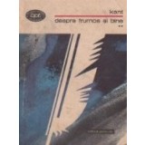 Despre frumos si bine, Volumul al II-lea