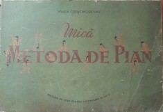 Mica Metoda De Pian - Maria Cernovodeanu, Prima Editie