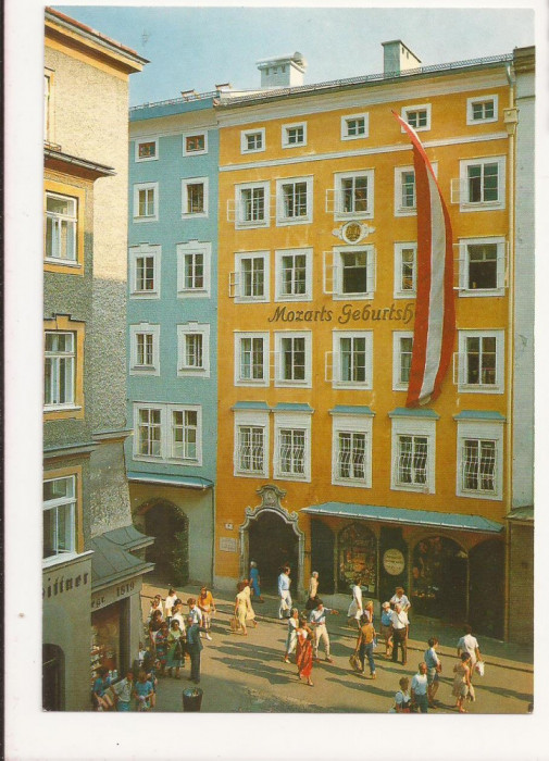AT6 -Carte Postala-AUSTRIA- Salzburg, circulata
