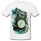 Tricou &quot; Pisica si ceas &quot;