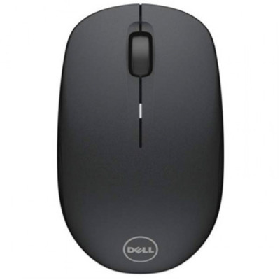 Mouse wireless Dell WM126, 1000 DPI, 3 Butoane, Ambidextru, Negru foto