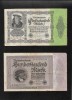 Set Germania 1922-1923: 50000 Mark (1922) + 100000 Mark (1923) - Bancnote Germania, Colectie Numismatica