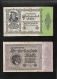 Set Germania 50000 50 000 (1922) + 100000 100 000 (1923) mark marci