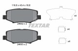 TEXTAR 2460201 set placute frana,frana disc