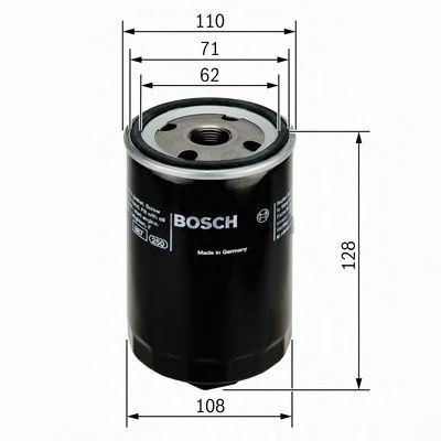 Filtru ulei AUDI A6 Avant (4A, C4) (1994 - 1997) BOSCH 0 451 103 257 foto