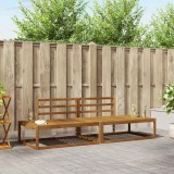 vidaXL Set de canapele de exterior natural Lemn Solid de Acacia 3368122
